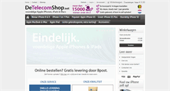 Desktop Screenshot of detelecomshop.net